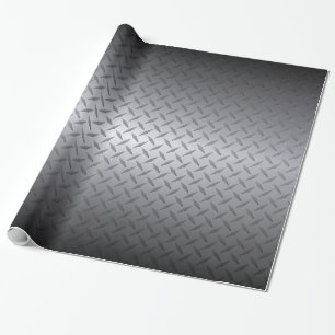 Papier Cadeau Acier noir à brillant Fond Arrière - plan