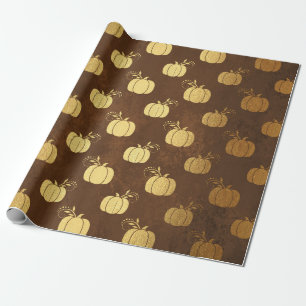 Papier Cadeau Action de grâce feuille d'or