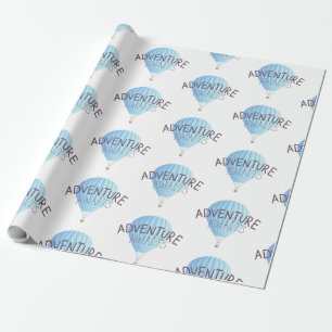 Papier Cadeau Adventure Await Wrapping Papier