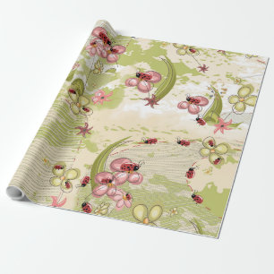 Papier Cadeau Adventure Ditsy Ladybirds