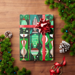Papier Cadeau Afrocentric Christmas sans couture - 30pouces x 6p