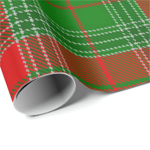 Papier Cadeau Agritourisme classique Red En vichy Buffalo Plaid