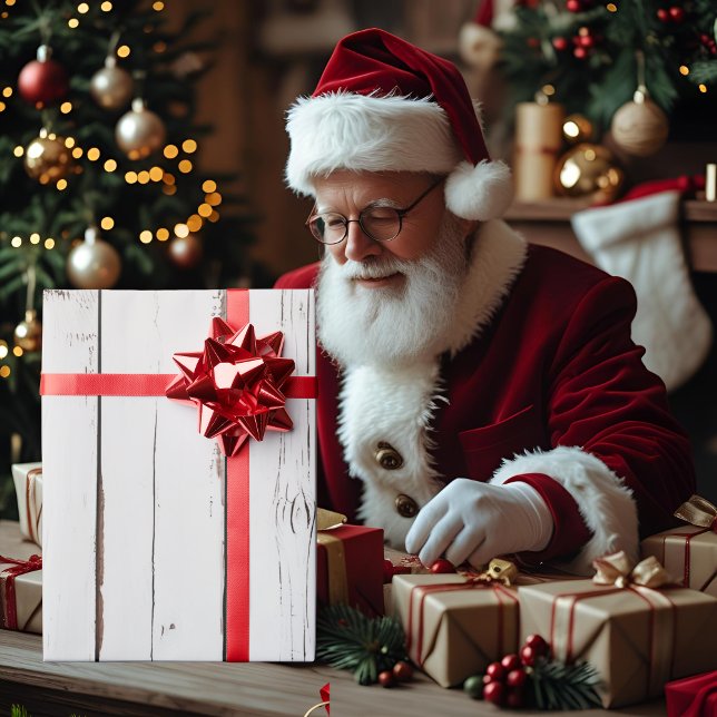 Papier Cadeau Agritourisme rustique Bois déprimé (Créateur téléchargé)