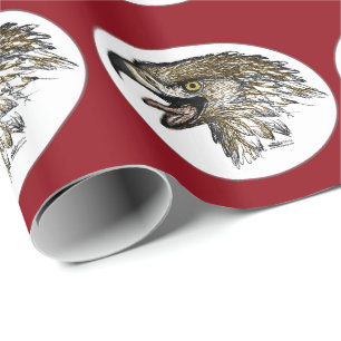 Papier Cadeau Aigle Criant