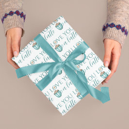 Papier Cadeau Aimez-Vous Un Papier À Envelopper En Latte