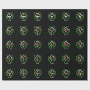 Papier Cadeau Ainslie Scottish Clan Crest