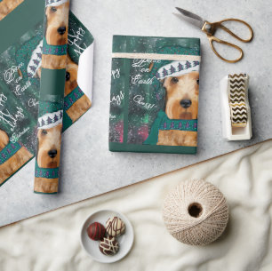 Papier Cadeau Airedale Terrier
