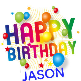 Papier Cadeau Ajouter le nom Ballons colorés garçon heureux cade