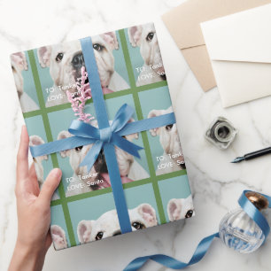Papier Cadeau Ajoutez votre chien pour votre chien