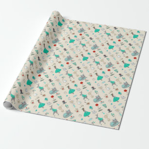 Papier Cadeau Alice au pays des merveilles
