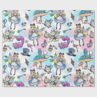 Papier Cadeau Alice au pays des merveilles cadeau Papier à envel