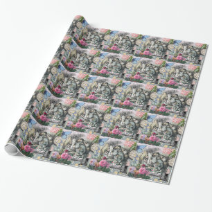 Papier Cadeau Alice Classique Merveilles Dodo Art Tenniel