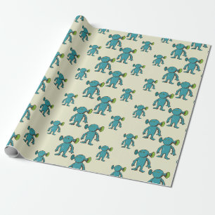 Papier Cadeau Alien