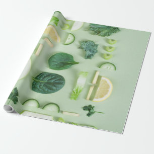 Papier Cadeau Aliments sains