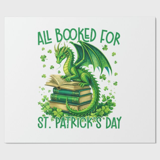 Papier Cadeau All Booked for St Patrick's Day (Plat)