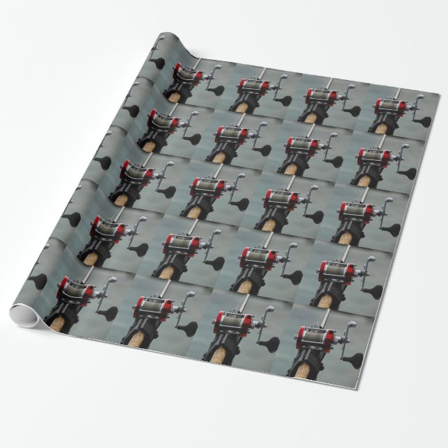 Papier Cadeau Allé Pêcher (Déroulé)