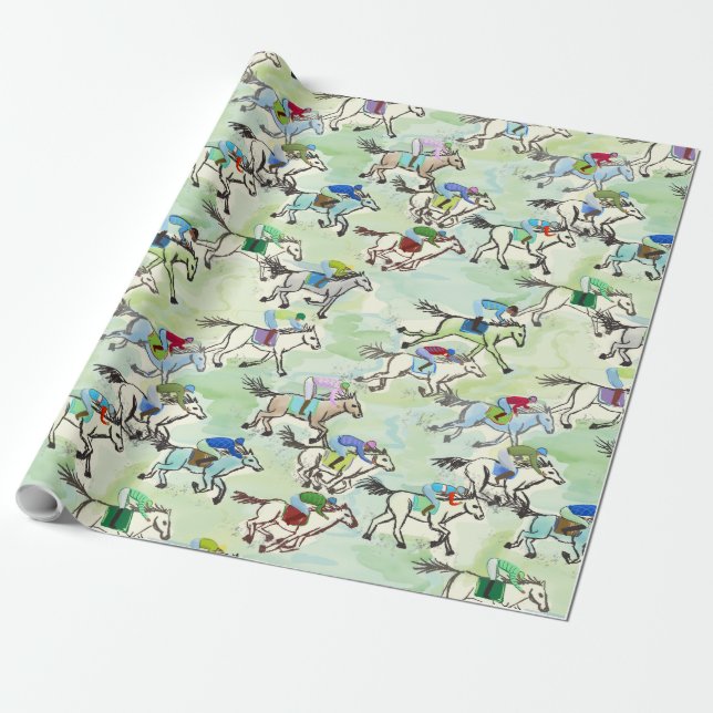 Papier Cadeau Aller à l'emballage cadeau des courses (Déroulé)