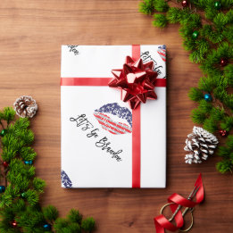 Papier Cadeau Allez Brandon Joe Biden