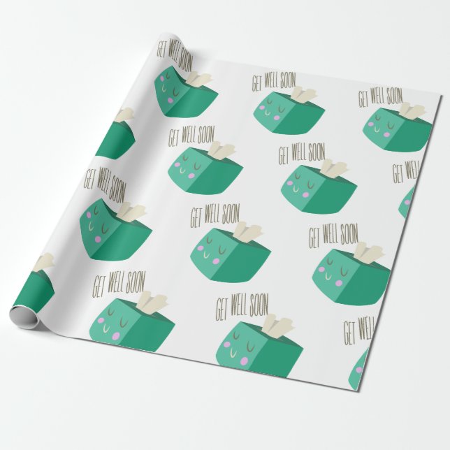 Papier Cadeau  Allez-y bientôt (Déroulé)