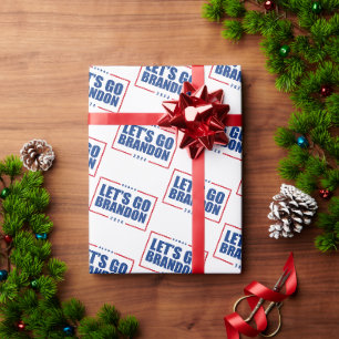 Papier Cadeau Allons-y Brandon Wrapping Paper.