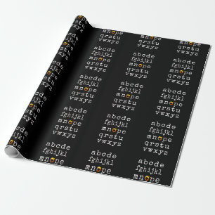 Papier Cadeau Alphabet anti-Trump - Nope V