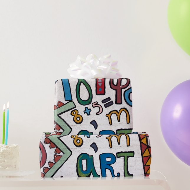 Papier Cadeau Alphabet Enfants (Cadeaux de fête)