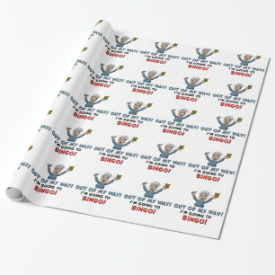Papier Cadeau Amants de bingo-test