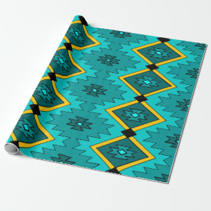 Papier Cadeau Amérindien