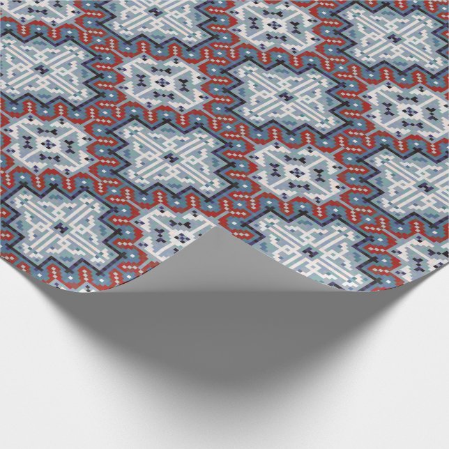 Papier Cadeau Amérindiens Navajo Motif (Coin)