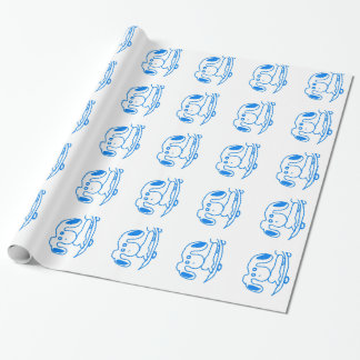 Papier Cadeau Ami de planche à roulettes