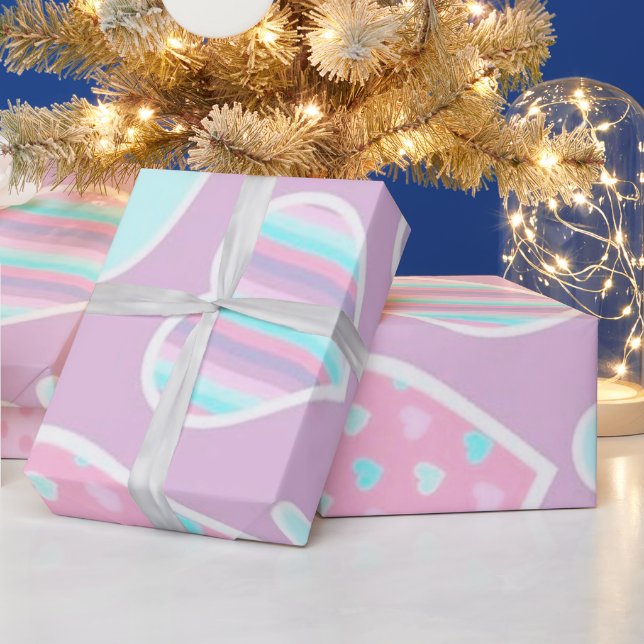 Papier Cadeau Amour (Vacances)