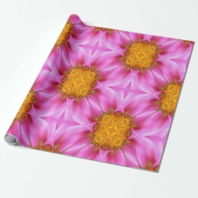 Papier Cadeau Amour de Dahlia... (Déroulé)