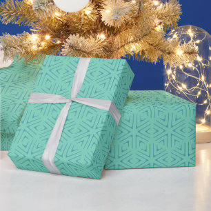 Papier Cadeau Amour Moderne Monogramme Fête Des Mères Étincelant