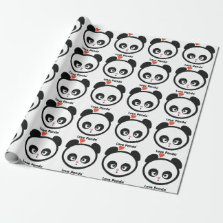 Papier Cadeau Amour Panda®
