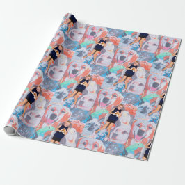 Papier Cadeau Amoureux des animaux - Kids Art pour CHOC