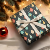 Ampoules de Noël rétro Motif 2