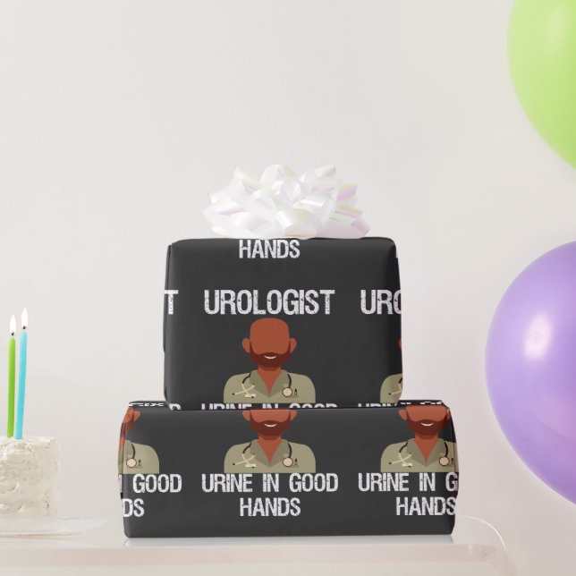 Papier Cadeau Amusant Urologue (Cadeaux de fête)