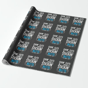Papier Cadeau Amusante infirmière Humour Médecine Assistant Bl