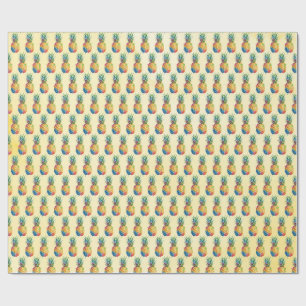 Papier Cadeau Ananas
