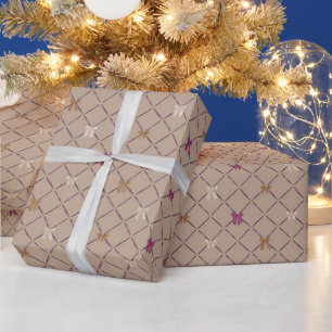 Papier Cadeau Ananas & Plum, Plum de sucre