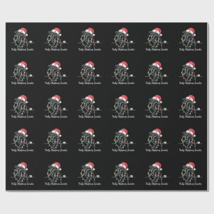 Papier Cadeau Anatomie du cœur Noël Infirmière Cardiaque Tachy N