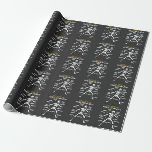 Papier Cadeau Anatomie du squelette brésilien du Jiu Jitsu Figh