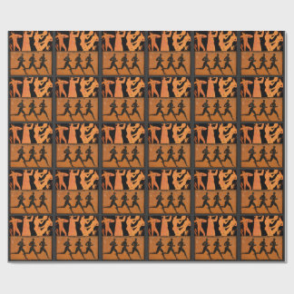 Papier Cadeau Ancient Greek Vases - Sport