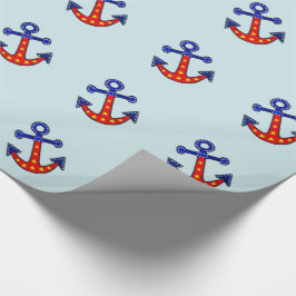 Papier Cadeau Ancres loin