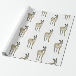 Papier Cadeau Âne de gradient
