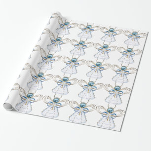 Papier Cadeau Ange de Noël de la Foi