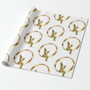 Papier Cadeau Ange Papier à enveloppement Noël