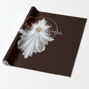 Papier Cadeau Angel Wings Snowflake Joyeux Noël TW ISO BRGDY