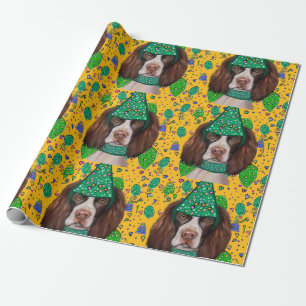 Papier Cadeau Anglais Springer Spaniel