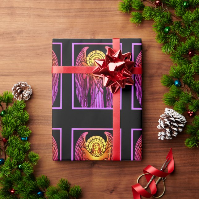Papier Cadeau Angle en verre tendu (Cadeau de vacances)
